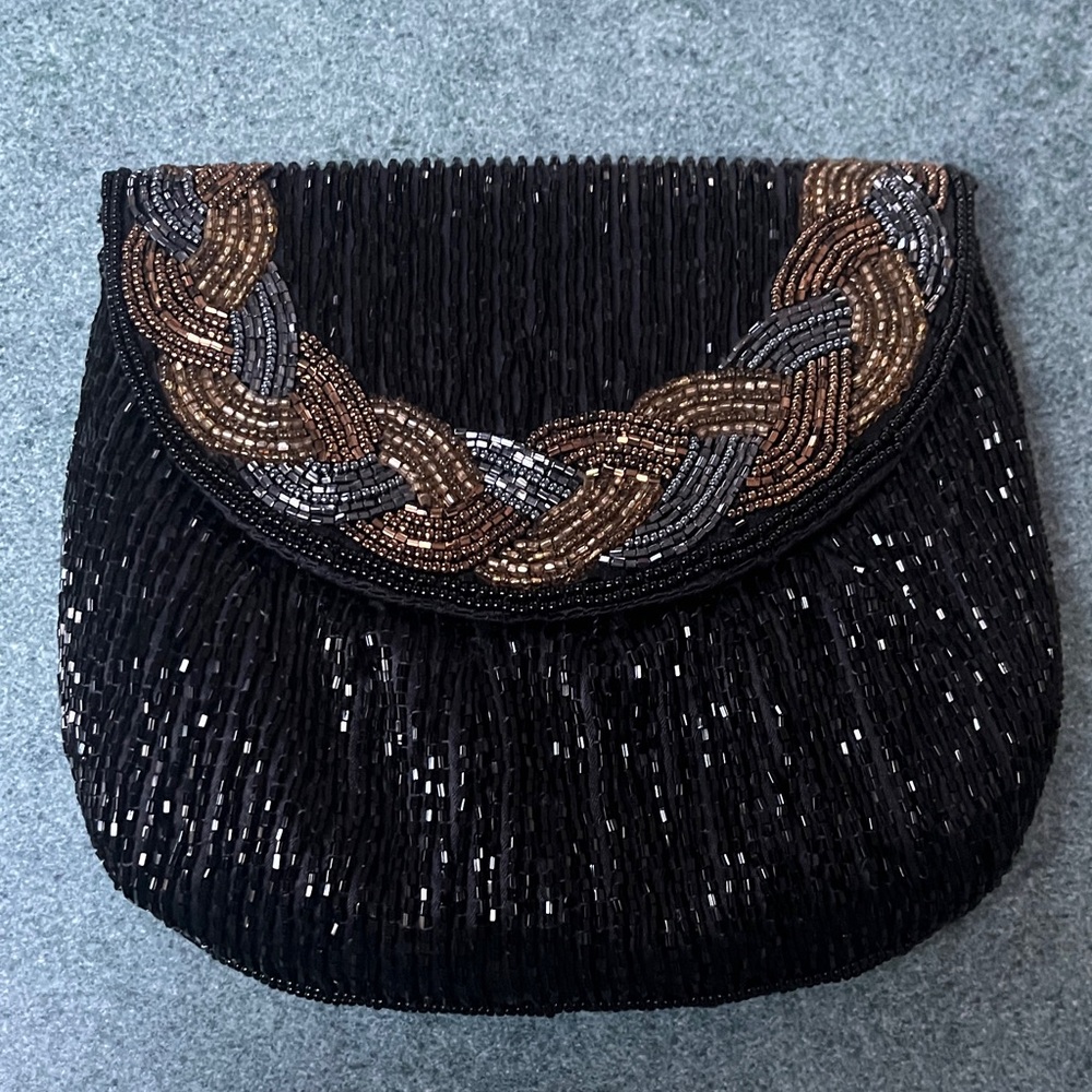 Vintage Beaded Evening Clutch